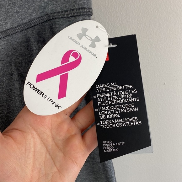 NWT New with Tags UNDER ARMOUR FAVORITE WORDMARK CAPRI WOMEN'S Size Small - Picture 10 of 16